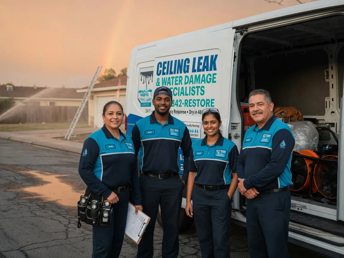 Ceiling Leak Cleanup company in Groveland, MA